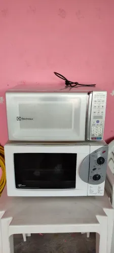 Microondas e forno elétrico