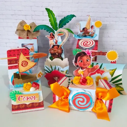 KIT PEGUE E MONTE - TEMA MOANA