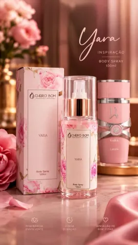 Body Spray 100ml Inspiração Importados e Árabes