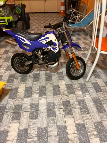 Mini Moto Infantil Gasolina 2 tempos 49cc