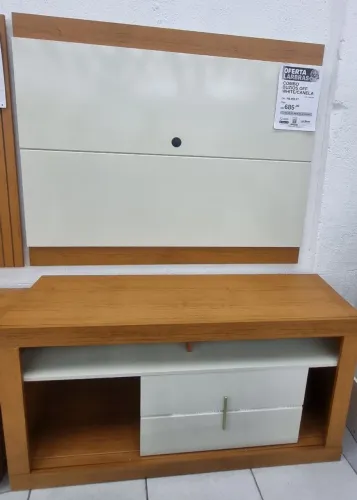 Painel c/Rack pra Tv - LOJA LARBRAS