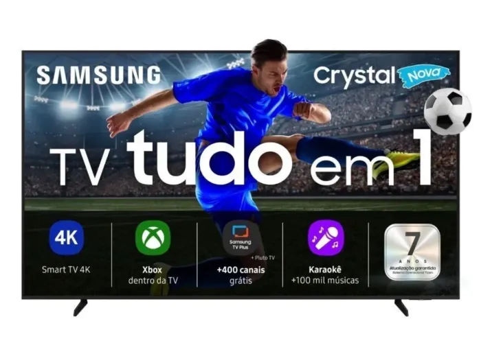 samsung crystal uhd u8600f quase sem uso