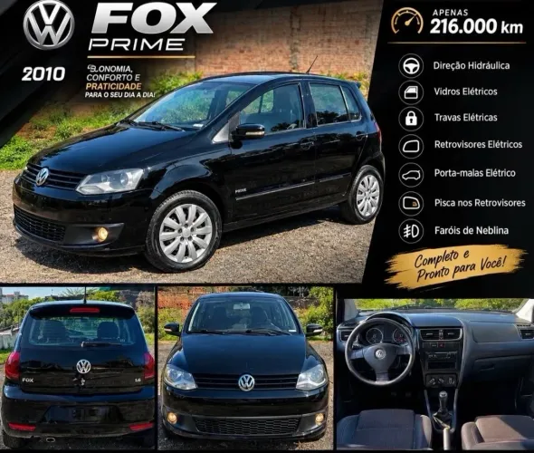 Volkswagen Fox Prime/higli. 1.6 Total Flex 8V 5P 2010