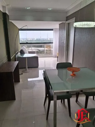 Apartamento com 1 dormitório para alugar, 50 m² por R$ 4.000,00/mês - Caminho das Árvores