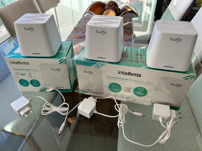 Roteador Mesh Twibi Giga+ Intelbras