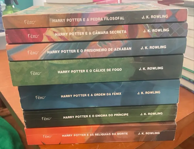 Coleção harry potter capa antiga