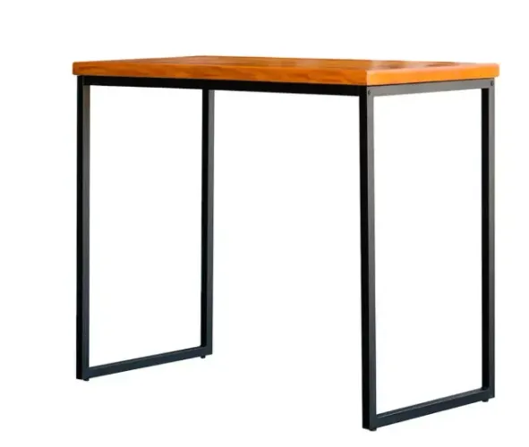 Lote 4 Mesas Altas Estilo Industrial (Peroba) - 120cm x 60cm