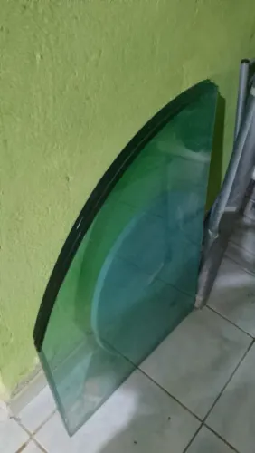 vidro de mesas de canto