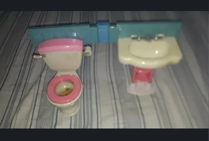 Banherinho Fisher Price faz barulho de descarga