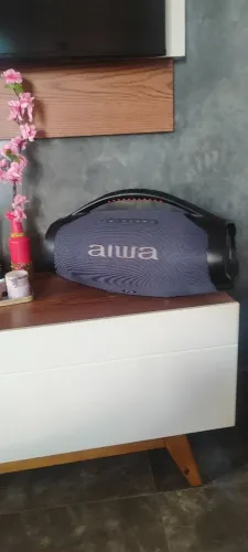 Caixa de som bombox plus Aiwa 200 w