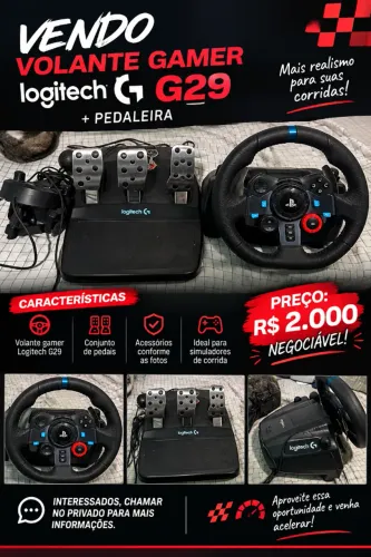 VOLANTE GAMER logitech ( G29