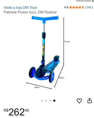 Patinete Dm Radical