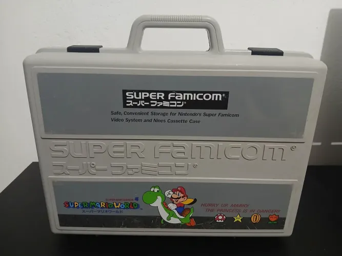 Maleta Super Mario World Super Famicom Original