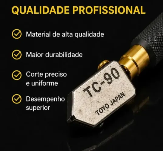 Cortador de vidro toyo profissional