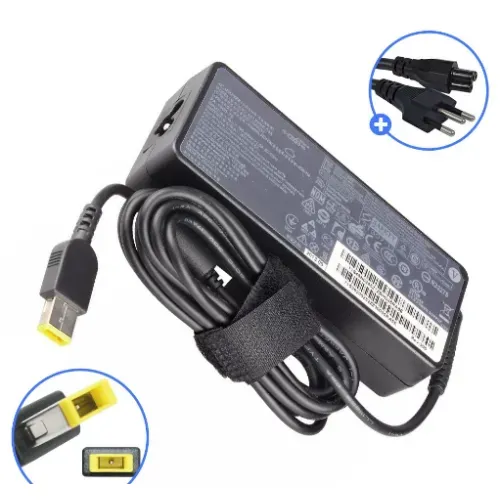 Fonte Carregador para Notebook Lenovo 20V 3.25A 65W