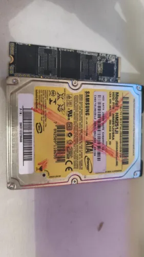SSD NVME 0256GB + brinde HDD 2.5' Samsung 250gb