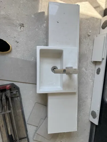 Pia cozinha e lavabo