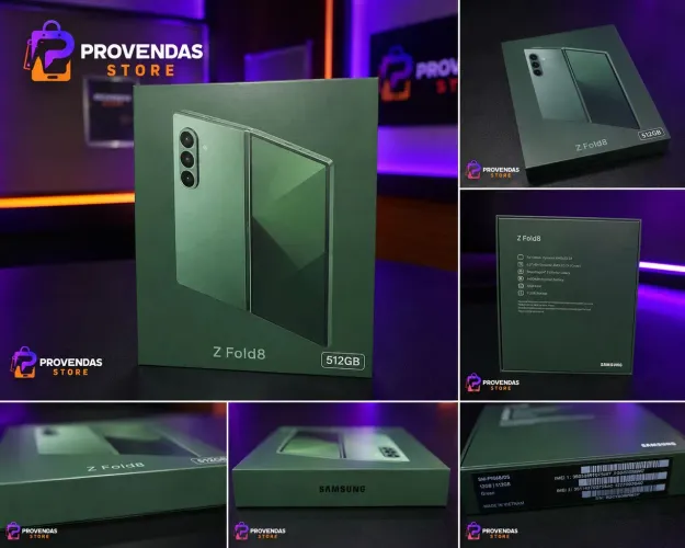 Z FOLD 8 512GB VERDE PRONTA ENTREGA ACEITO TROCA E CARTÃO ATÉ 18X*SOMOS 5 ESTRELAS.