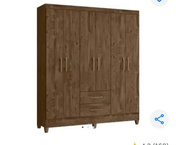 Guarda Roupa 6 portas