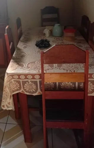 Mesa de 6 cadeiras 