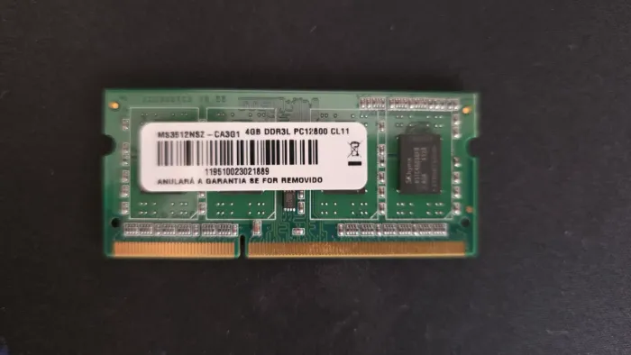 Memória DDR3 4GB 1600mhz Notebook Sodimm