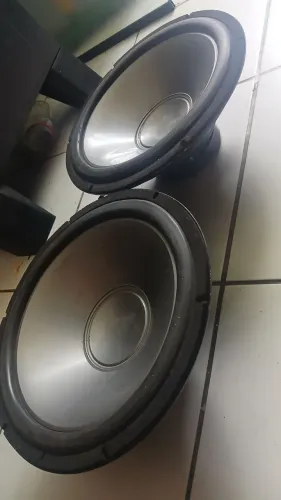 Vendo alto-falantes o par subwofer