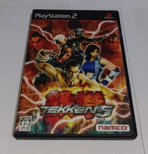 Tekken 5 | PS2 | Japonês | Original | Usado |
