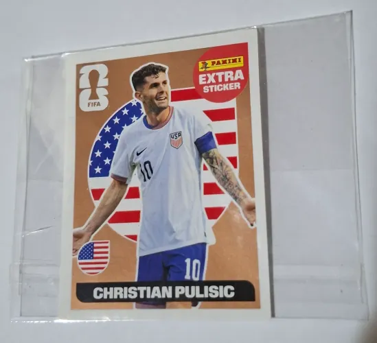 Figurinha Legend Copa 2026 Lendárias Rara Especial Christian Pulisic Bronze