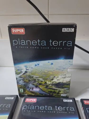 BOX DVD PLANETA TERRA