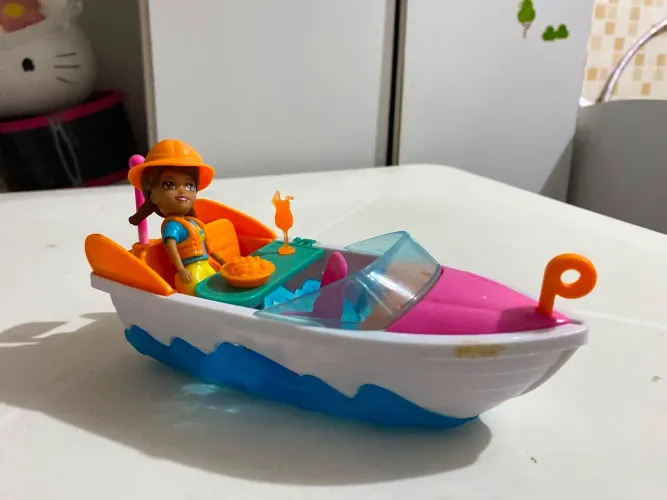 Polly Pocket Lancha de Aventuras