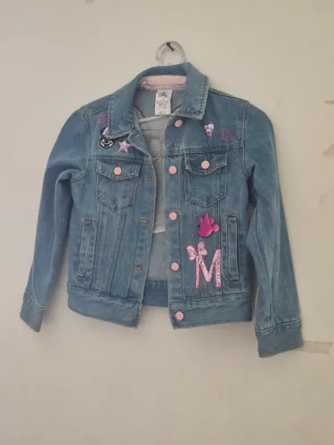 Jaqueta Jeans Disney infantil 