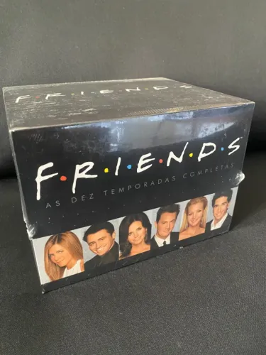 Box Série Friends Preta, 1 A 10 Temporadas Completas (DVD)