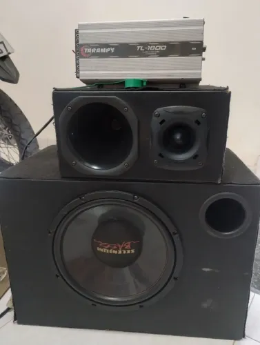 Vendo ou troco som automotivo por TV