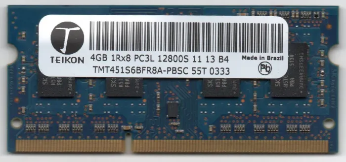 Memória RAM Notebook DDR3 4GB