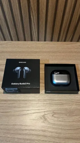 Samsung Galaxy Buds3 Pro, Original, Novo, com Nota Fiscal, Garantia Samsung