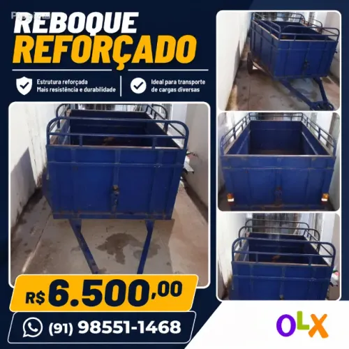 REBOQUE PARA VEÍCULOS DE PASSEIO E UTILITÁRIOS - *