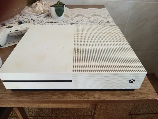Xbox One Funcionando + Controle + Cabos