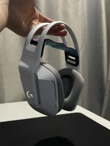 Headset Gamer Logitech G733 Branco Sem Fio