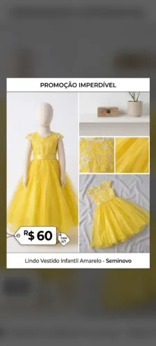 Vestido infantil