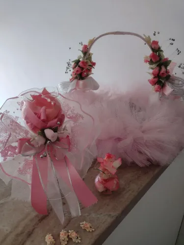 Cesta Cristal Decoração