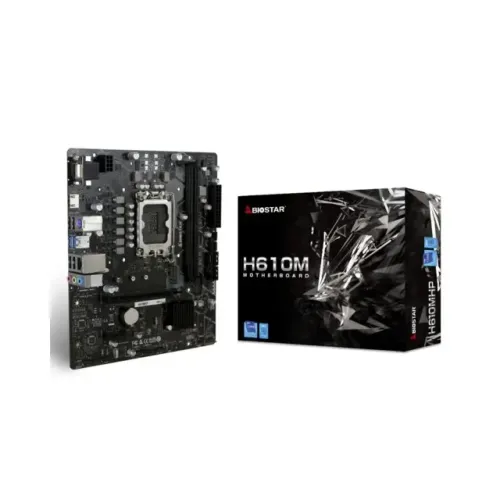 Placa Mãe LGA 1700 Biostar H610MHP 2.0 Vga/Hdmi/ DDR4 M2-Nvme -Novo c/garantia- Nexo Store