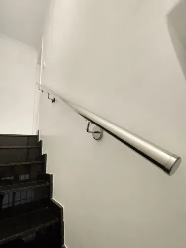 Corrimão de inox para parede preço imbatível