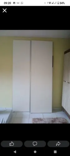 Guarda roupa Moldado