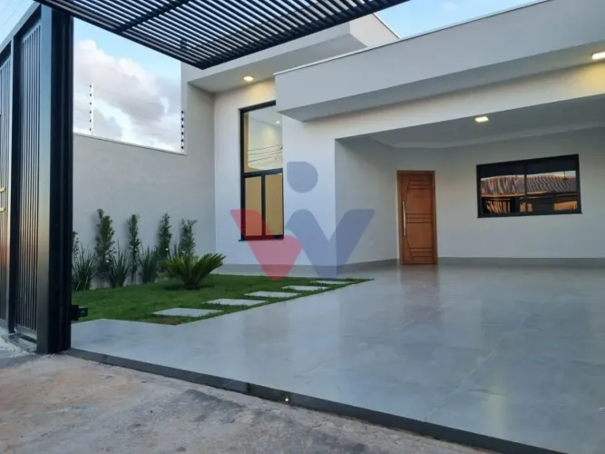 Casa Nova com 3 Dormitórios e Área Gourmet à Venda no Jardim Novo Paulista Maringá PR