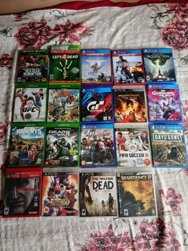 Jogos de ps4, Xbox one e Xbox 360 e Playstation 3