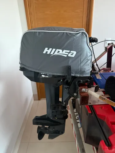 Motor barco 9.8hp Hidea - Com braço para caiaque 