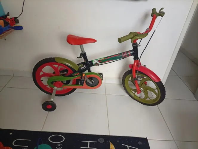 Bicicleta infantil aro 16 Caloi Power Rex