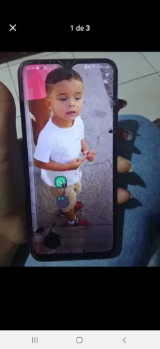 Celular A03 64 Gb precisa trocar a tela caiu e quebrou