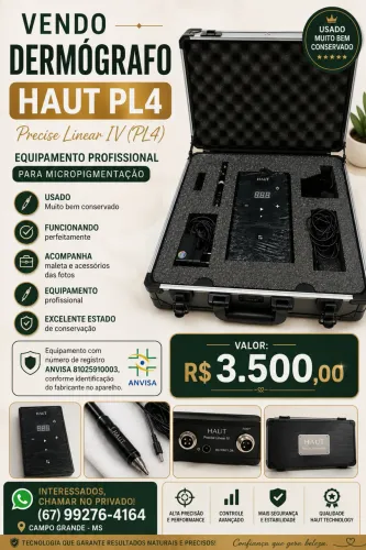 Vendo Dermografo Haut Profissional 