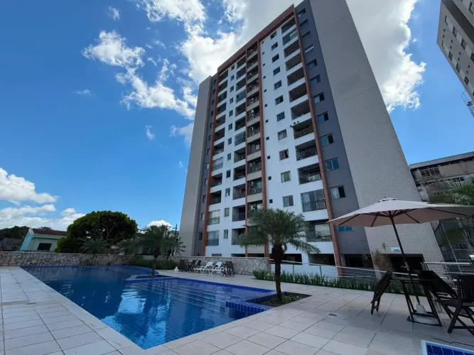 Bossa Nova Residence - Apto Mobiliado 76 m² com 3/4 sendo 1 suíte e 1 vg, Condomínio Compl